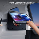 10.1 Inch Clamshell Design Portable DVD Player for Car with Headrest Mount and Battery, Headrest Monitor with HDMI Input MP4 USD SD