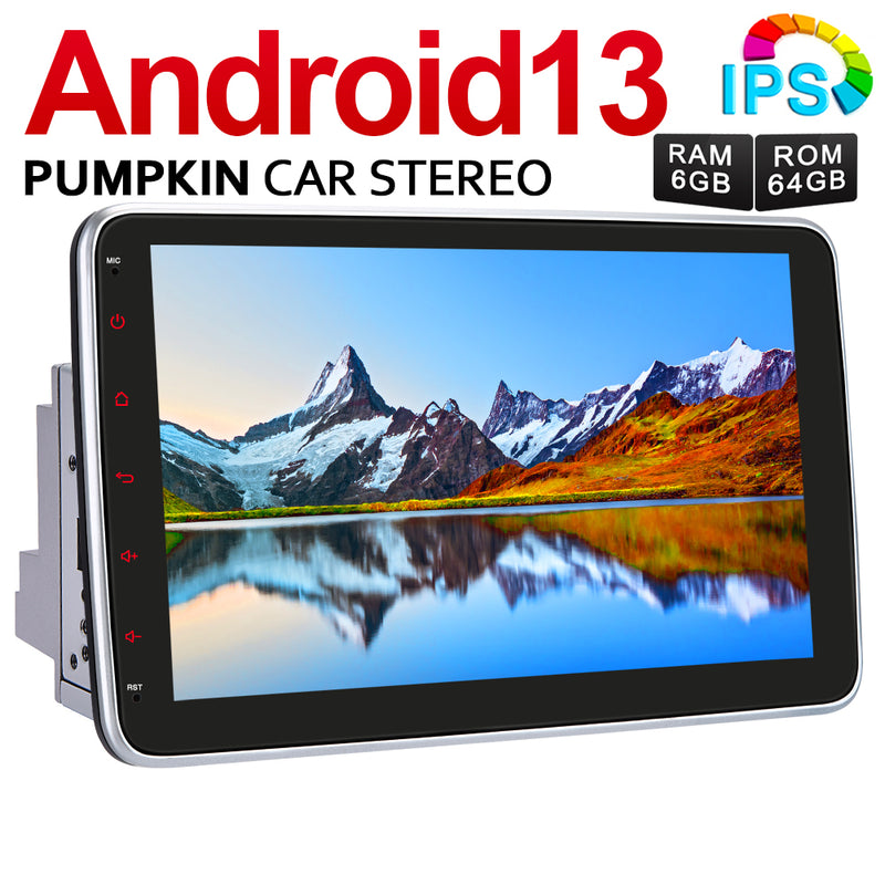 Pumpkin 10.1 inch Android 13 Head Unit